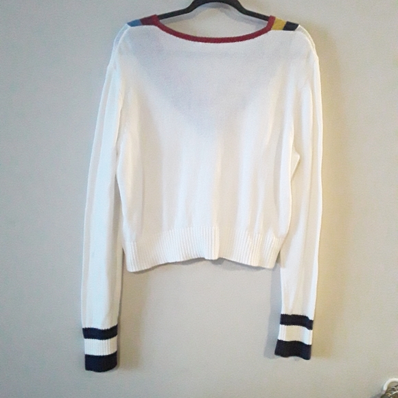 BCBGeneration Womens NEW 6Color Vneck Crop Sweater - Picture 4 of 14